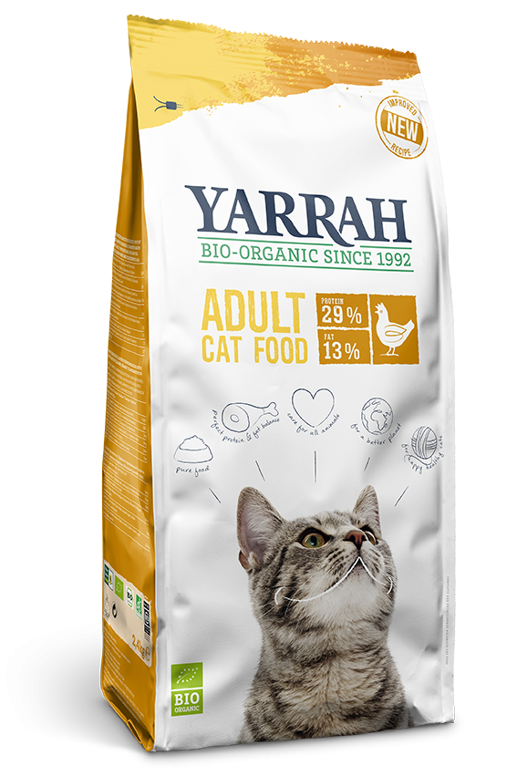 Yarrah bio kattenvoer adult met kip 2