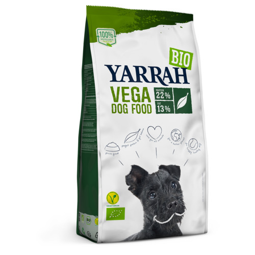 Yarrah biologisch adult hondenvoer vegetarisch 10kg