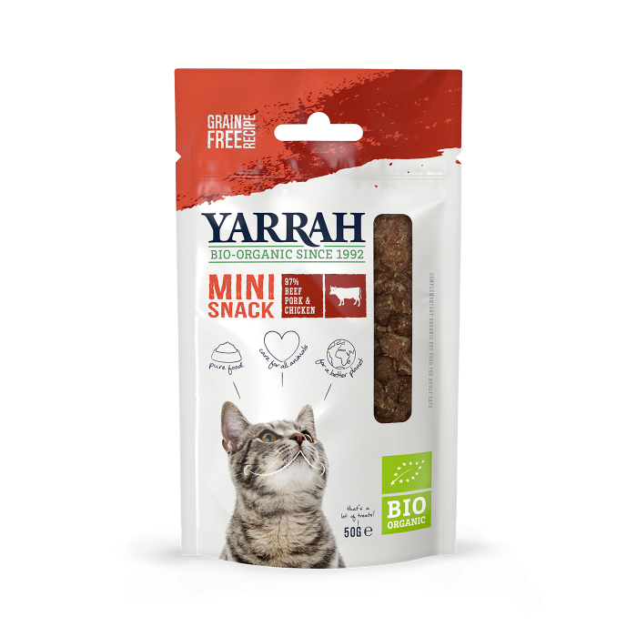 Yarrah kattensnack biologische mini snack