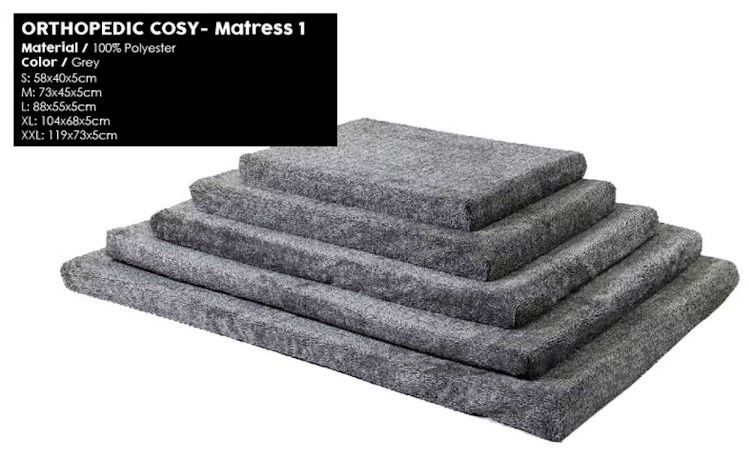 51 - Orthopedic Cosy - Mattress 1 - Grey