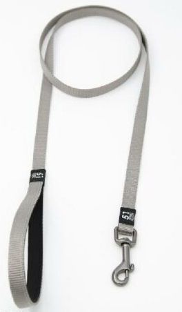 51 - WANDERFUL - LEASH - NYLON - FLAT - LIGHT GREY -