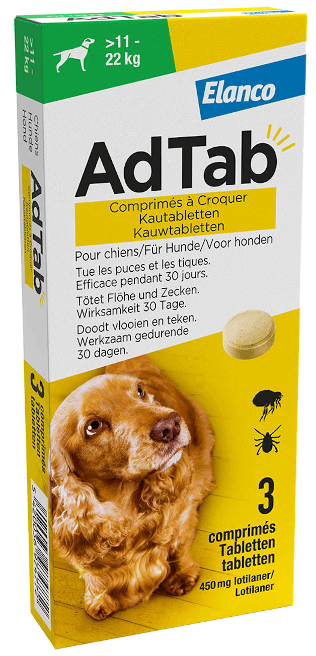 AdTab - Kauwtablet Hond 3 stuks