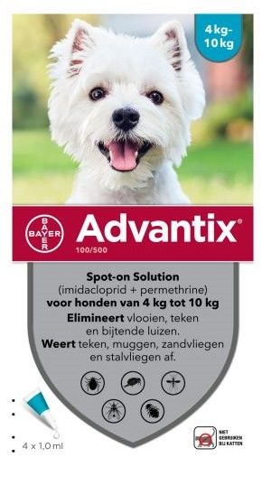 Advantix - Hond 100 (4-10kg)