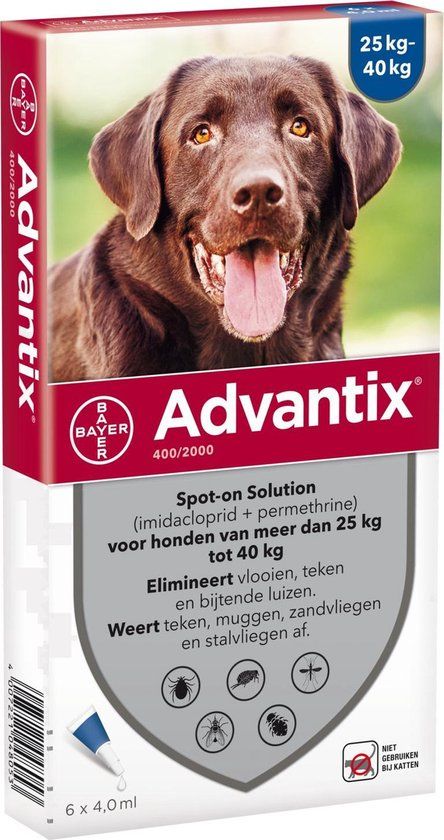Advantix - Hond 400 (25-40kg)