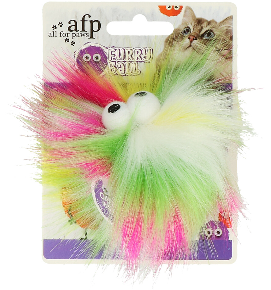 Afp - Furry Fluffy Ball Yellow