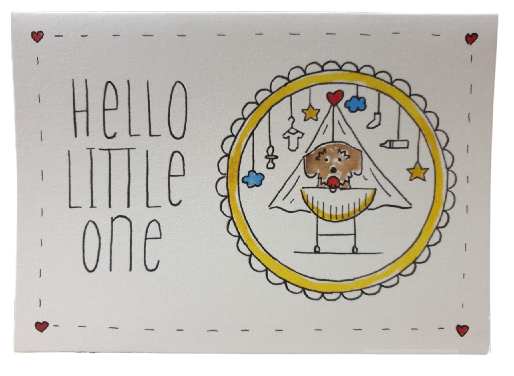 Ansichtkaart + envelop