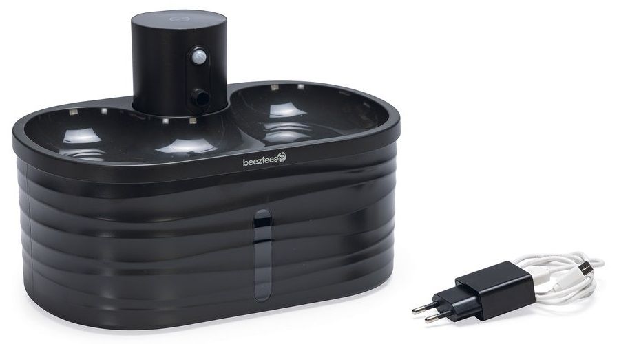 Beeztees - Draadloze Drinkfontein Sef Antraciet