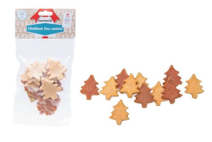 Beeztees - Kerstboom koekjes 150gr