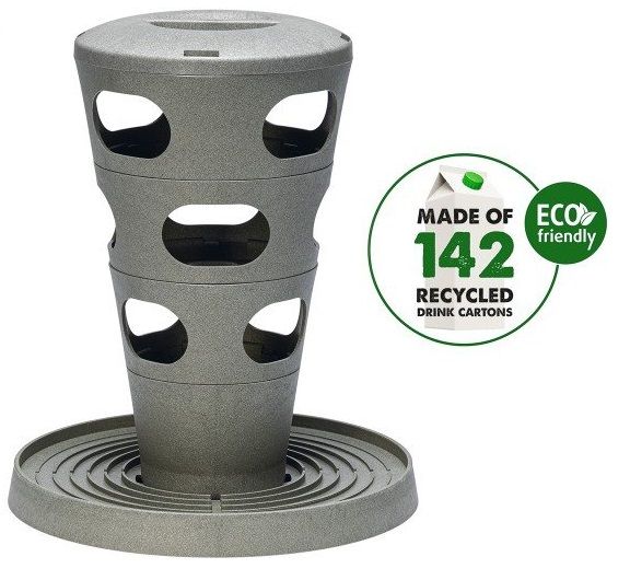 Beeztees - Kip voertoren grijs