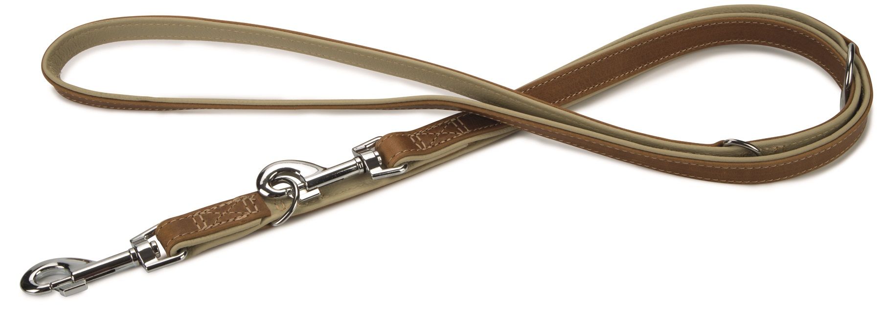 Beeztees - Leren Dressuurlijn Comfort Bruin