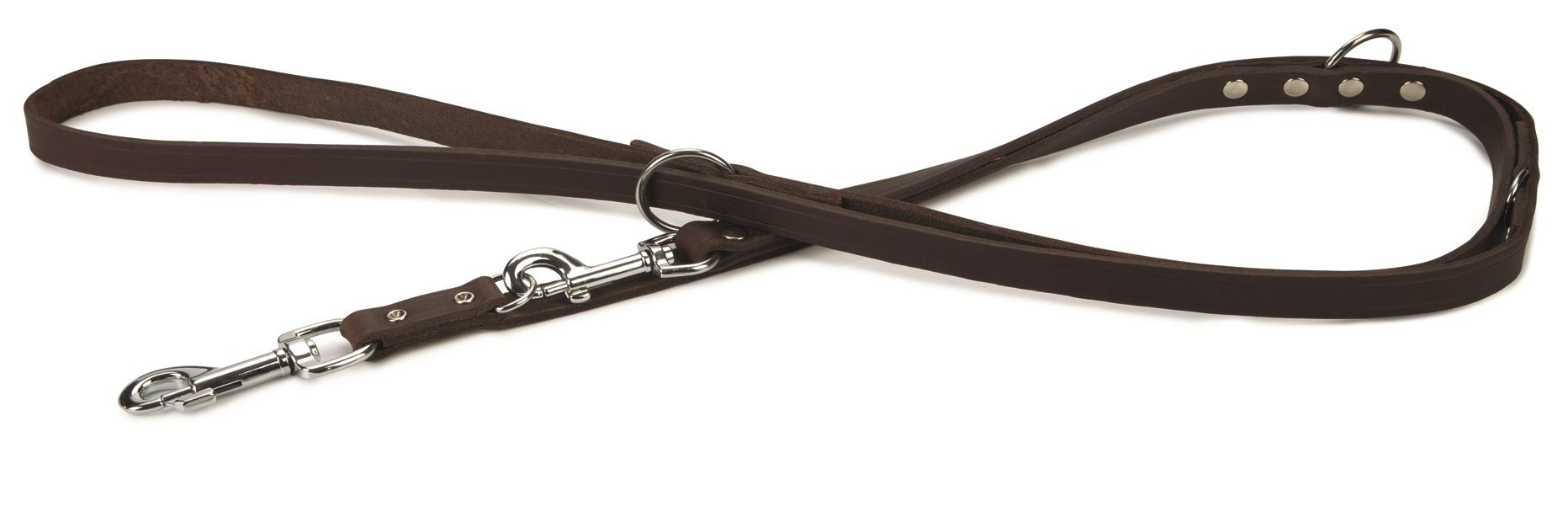 Beeztees - Leren Dressuurlijn Geniet Bruin