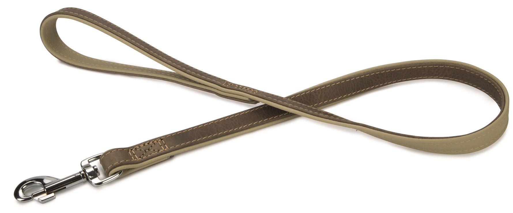 Beeztees - Leren Looplijn Comfort Grijs