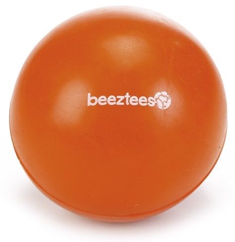 Beeztees - Massief Rubberbal Oranje
