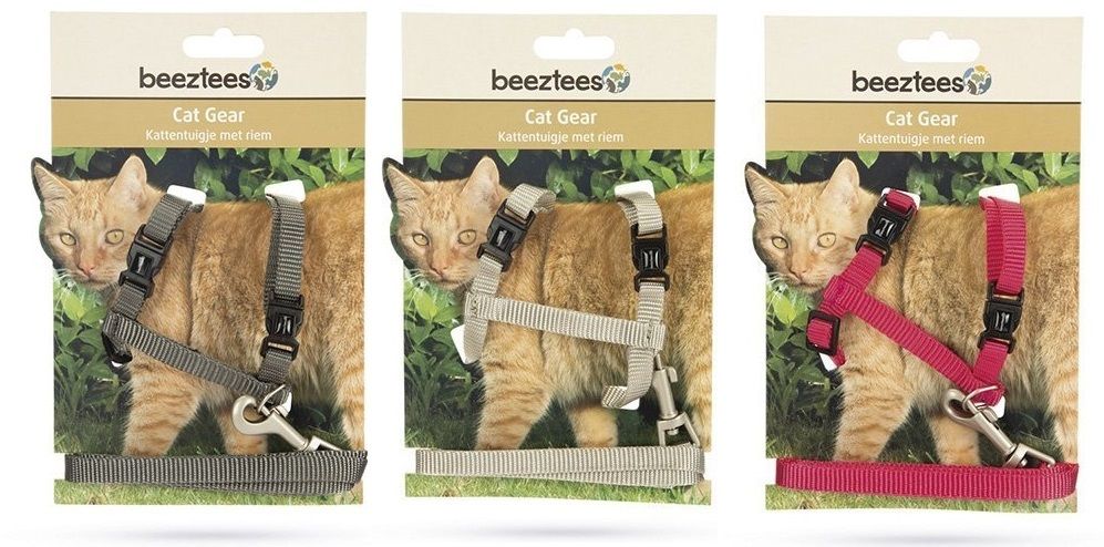 Beeztees - Nylon Kattentuig incl. looplijn