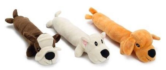 Beeztees - Pluche hond stretchos