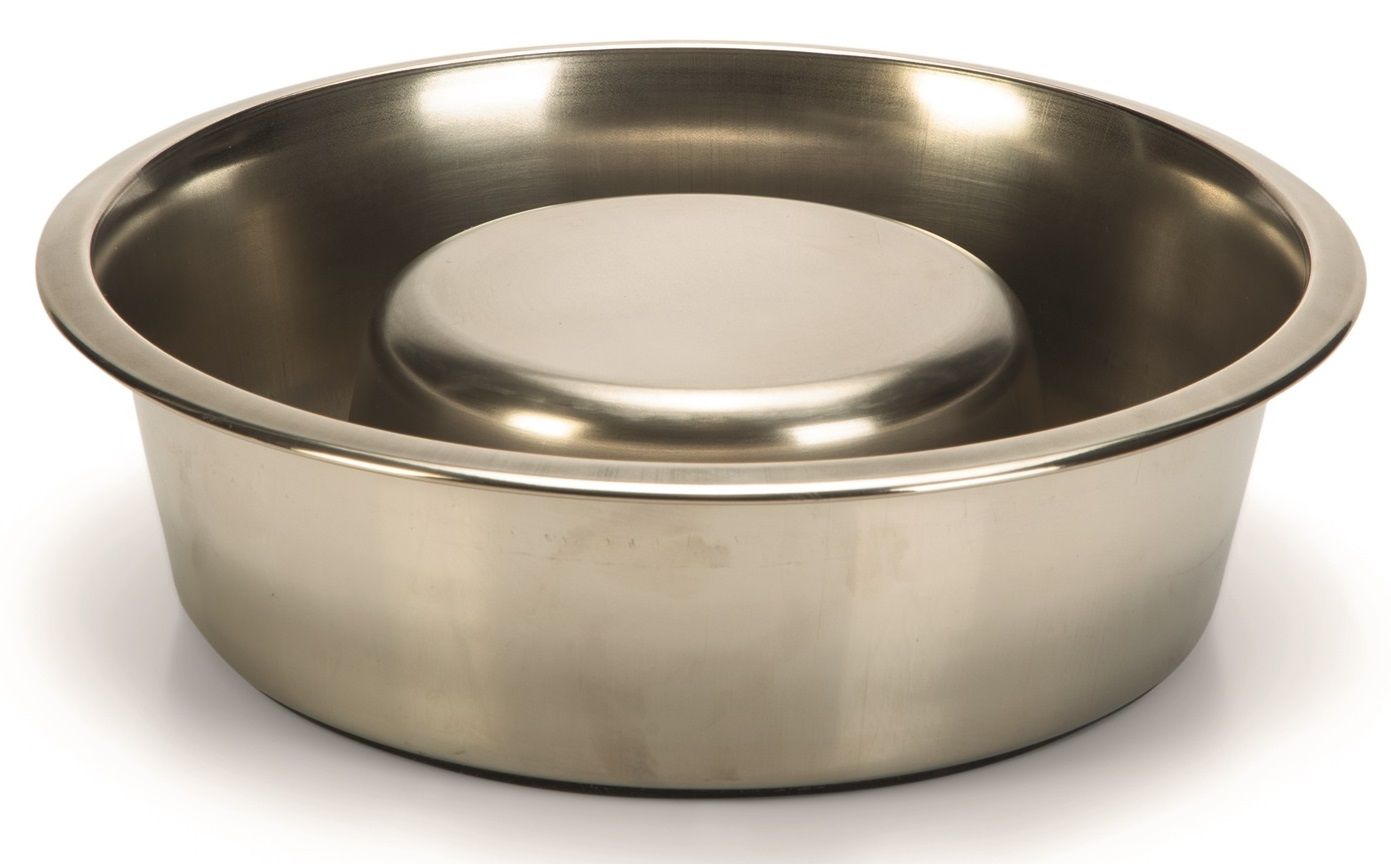 Beeztees - RVS Anti schrokbak voor standaard