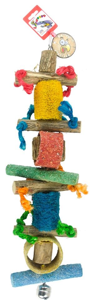 Birrdeez - Jumbo Macaw Parrot Rope Toy