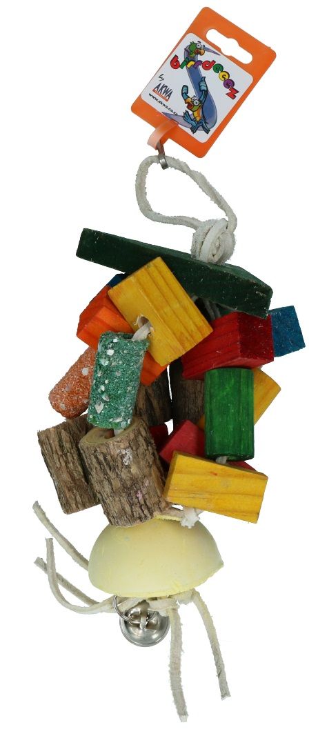 Birrdeez - Strangled Bell Parrot Toy