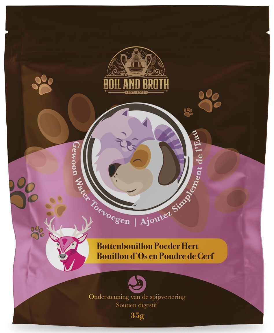 Boil & Broth - Bottenbouillon Poeder Van Hert