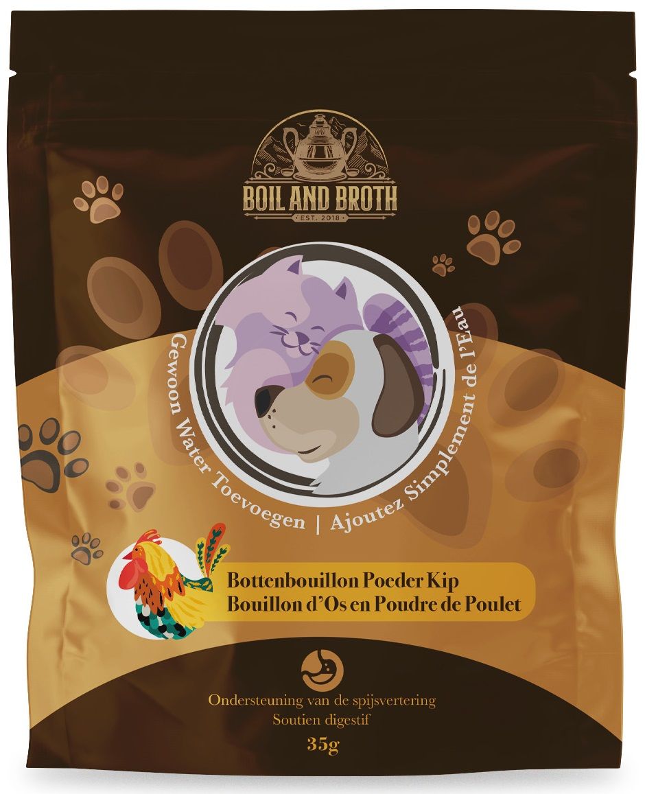 Boil & Broth - Bottenbouillon Poeder Van Kip