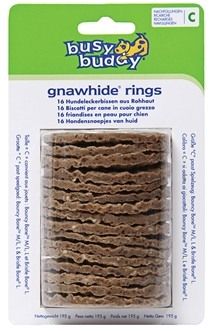 Busy Buddy - Gnawhide rings