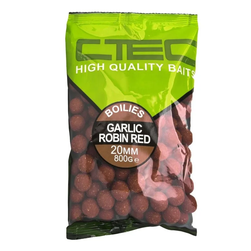 CTEC - Boilies Garlic Robin Red 20mm
