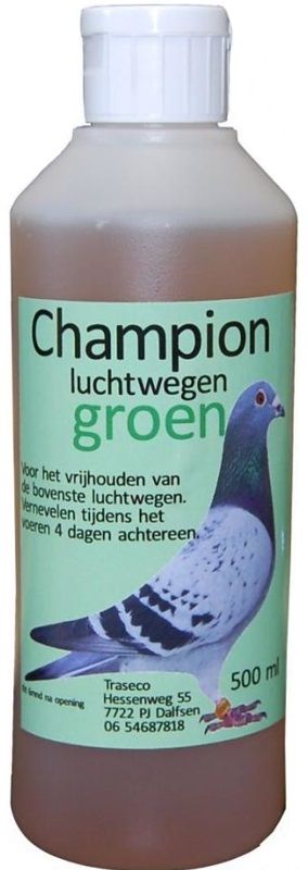Champion - Groen (luchtwegen) 500ml