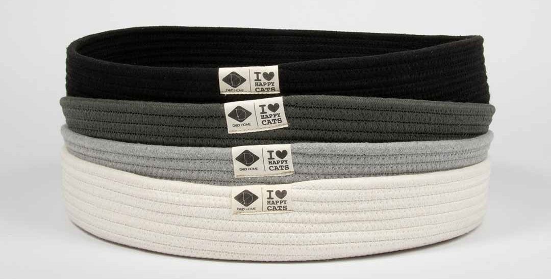 D&D Home - Jess Kattenmand katoen 45x45x7cm