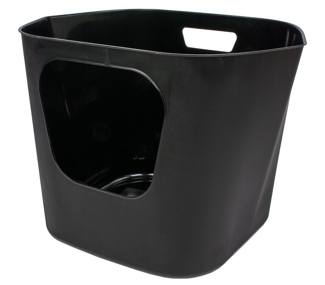 D&D Home - Open Gerecycleerde Kattenbak Dean Zwart