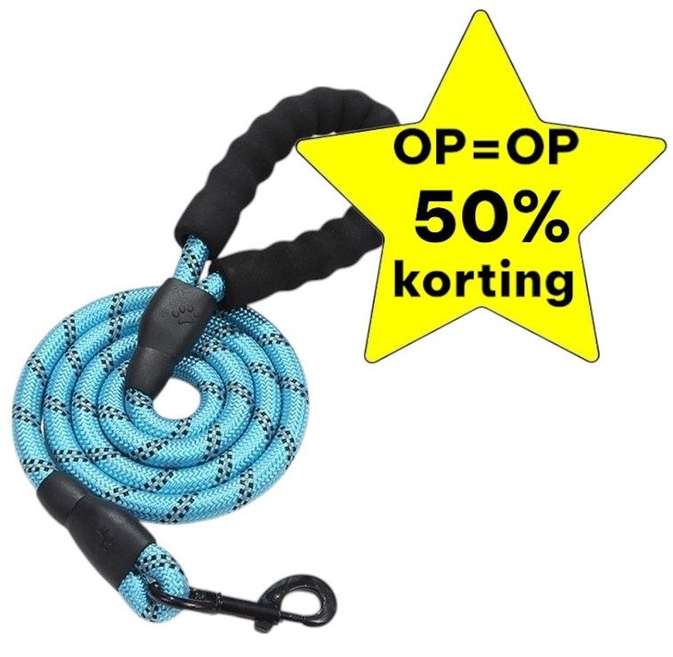 DWXL- Reflecterende Hondenriem Soft Grip