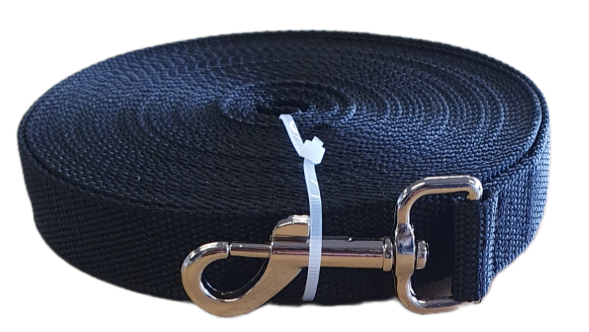 DWXL - Sleeplijn zwart 10 M