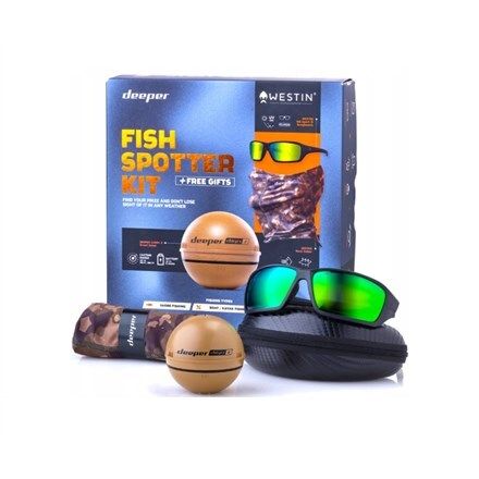 Deeper - Chirp Fish Spotter Kit + Free Gifts