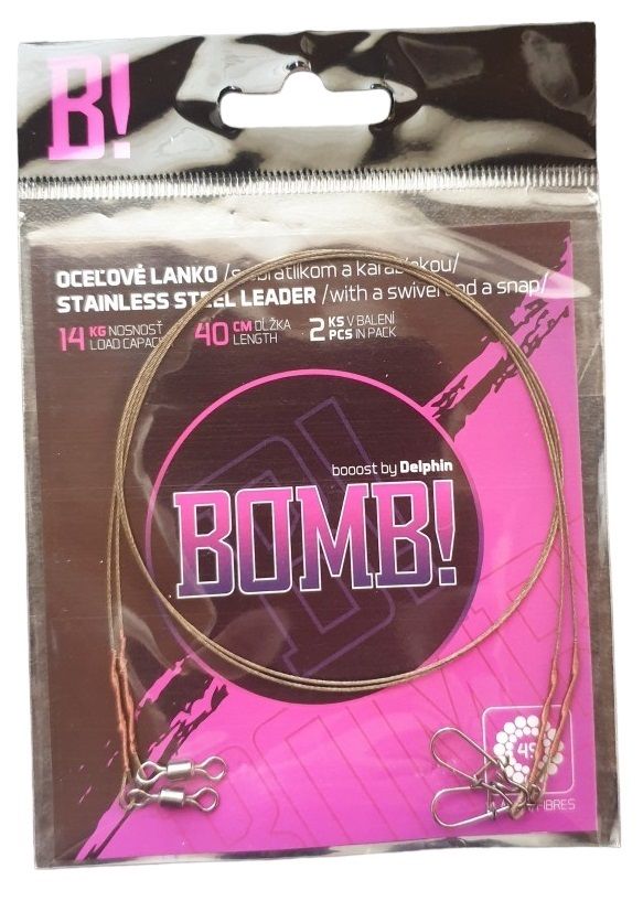 Delphin - Bomb! Stainless Steel Leader