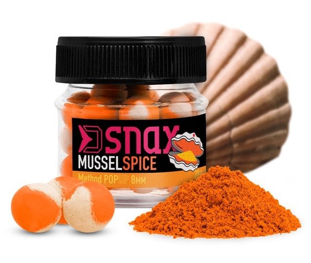 Delphin - Snax Pop Lure Mussel-spice 20gr