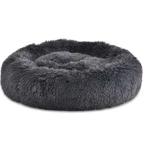 Dog Bed Cuddle Grey