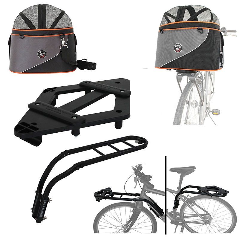 DoggyRide - Hondenfietsmand Cocoon XL Antraciet