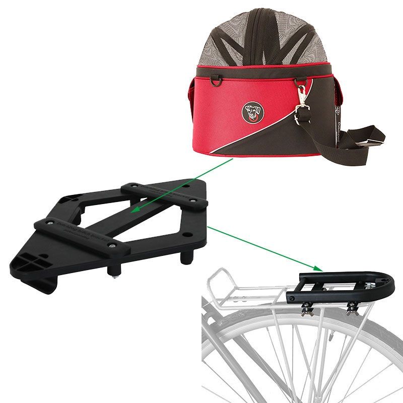 DoggyRide - Hondenfietsmand Cocoon XXL Rood