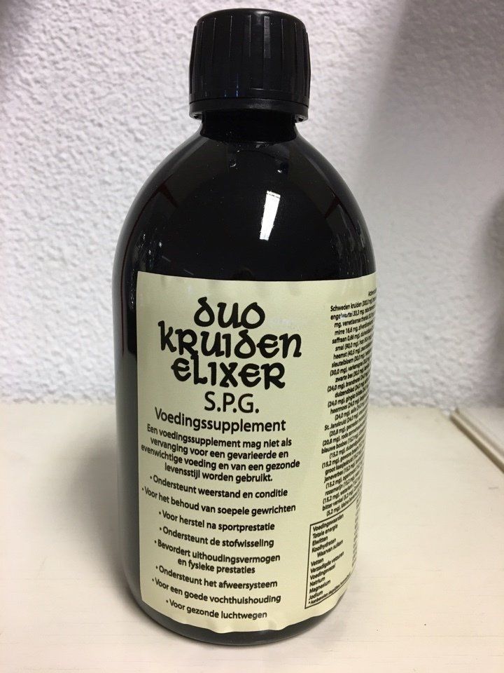Duo Kruiden elixer SPG mens