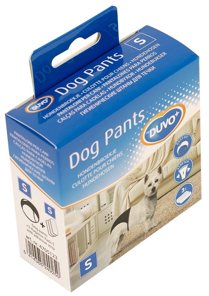 Duvo Plus - Loopsheidbroekje Zwart