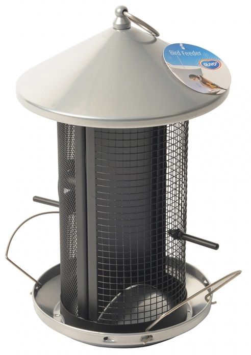 Duvo - Voedersilo Metaal Zwart