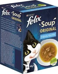 Felix Soup Vis Selectie 6x48gr