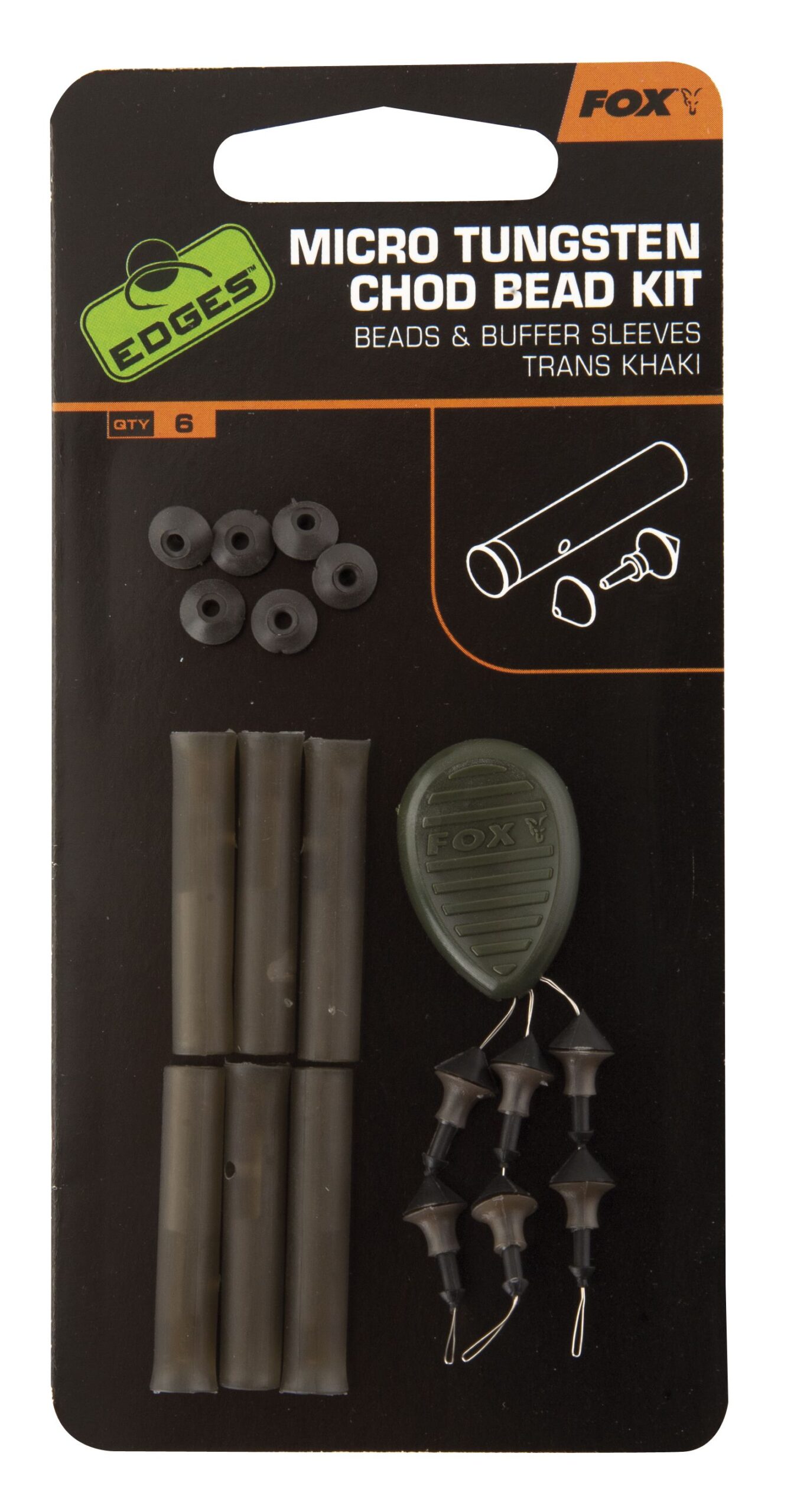 Fox - Micro Tungsten Chod Bead Kit