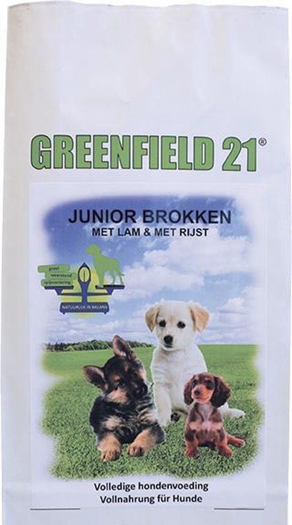 Greenfield 21 - Lam&Rijst Puppy/Junior