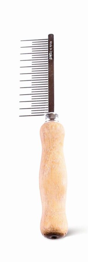 HPP- Kam met houten greep