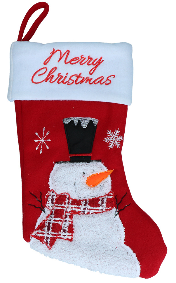 Hofman -Kerstsok Sneeuwpop