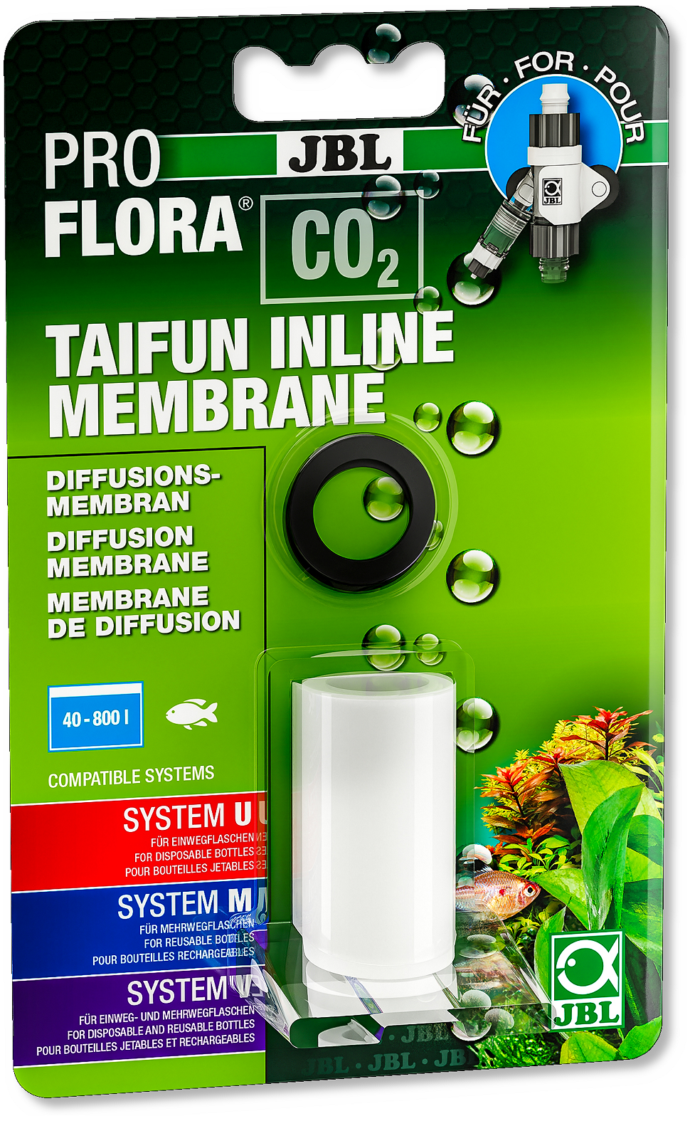 Jbl - Proflora CO2 Taifun Inline Membraan