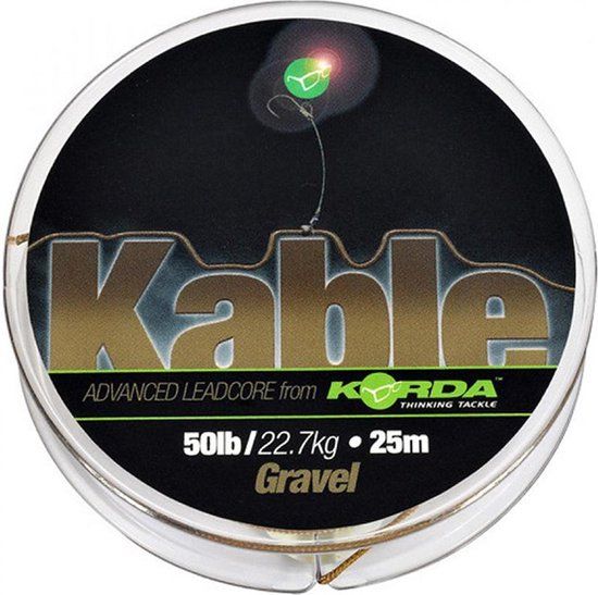 Korda Kable Tight Weave 25M 50LBS Gravel