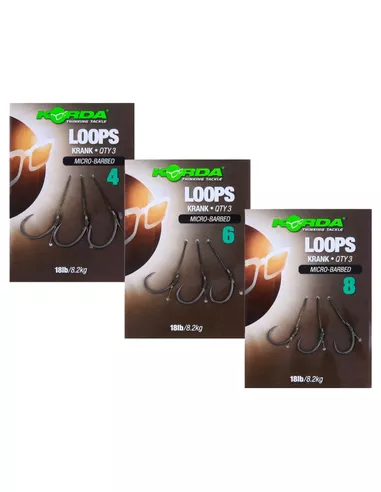 Korda - Loop Rigs Krank Barbless