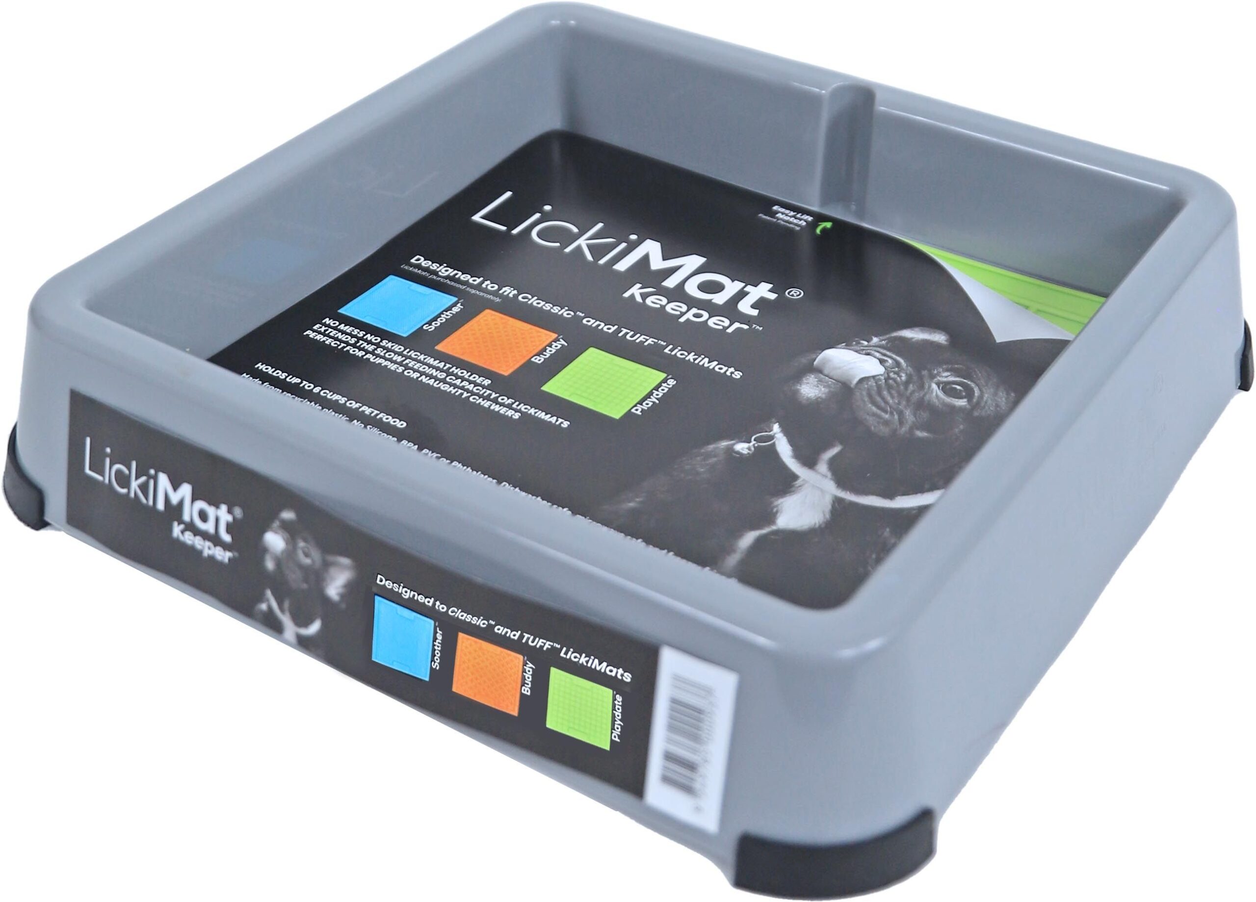 Lickimat - Keeper Hond Grijs