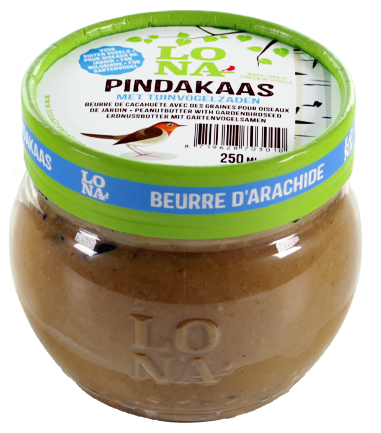 Lona - Pindakaas met Tuinvogelzaden